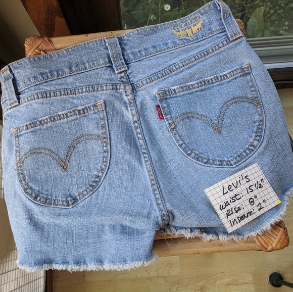 levis 504 shorts